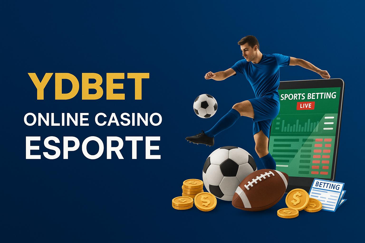 Aposte em apostas esportivas no cassino online YDBET